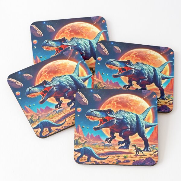 Item preview, Asteroid Impact Dinosaurs designed and sold by Health And Fitness Posts e-Store.