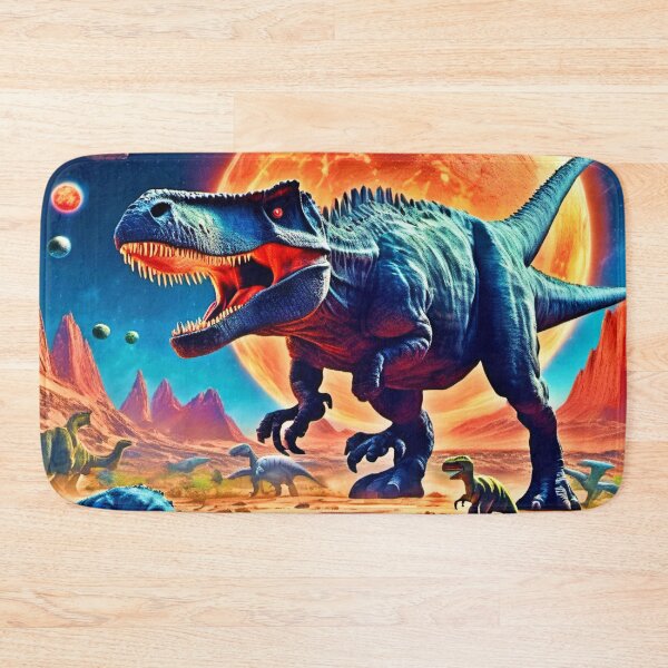 Item preview, Asteroid Impact Dinosaurs designed and sold by Health And Fitness Posts e-Store.
