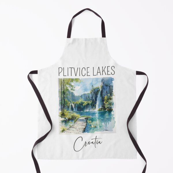 Item preview, Watercolor Design of Plivice Lakes - Croatia designed and sold by Sketch-Shack.