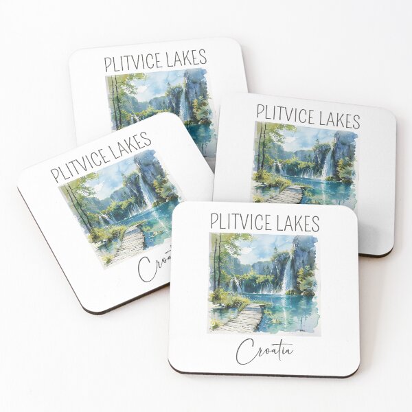 Item preview, Watercolor Design of Plivice Lakes - Croatia  designed and sold by Sketch-Shack.