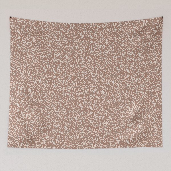 Item preview, Stippled Speckles - Eggshell on French Beige designed and sold by Megs Lang.