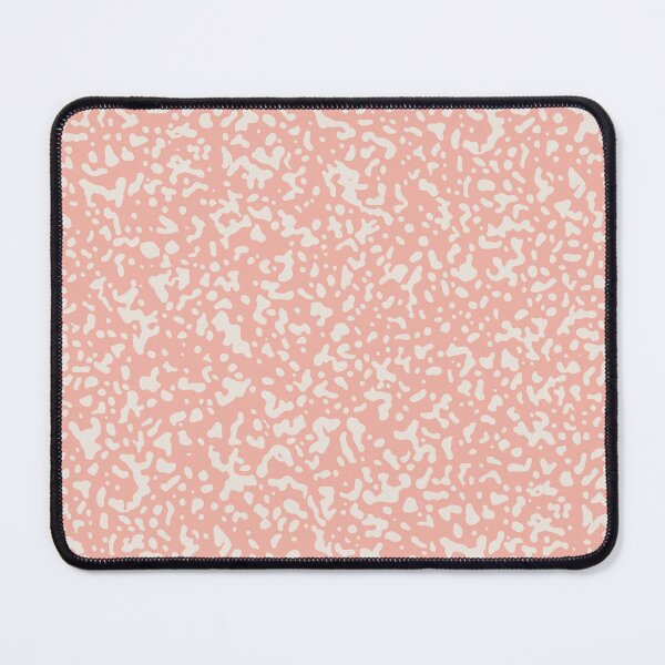 Item preview, Stippled Speckles - Eggshell on Melon designed and sold by Megs Lang.