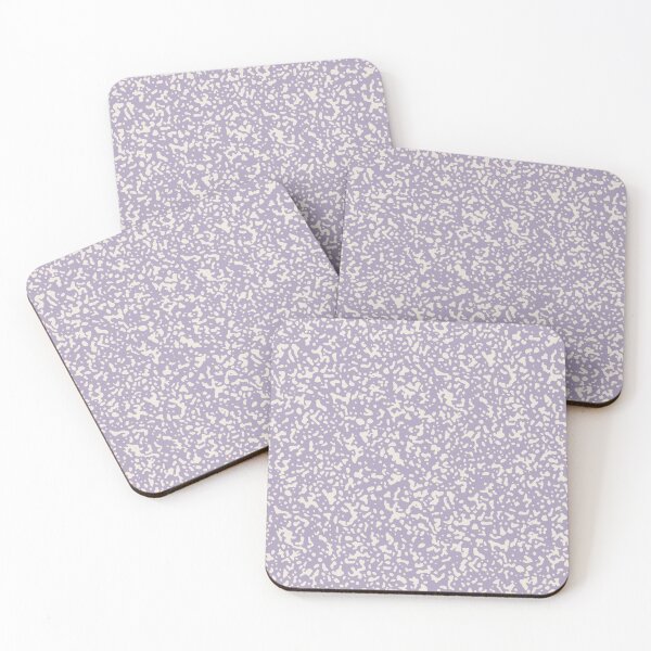 Item preview, Stippled Speckles - Eggshell on Pastel Purple designed and sold by Megs Lang.
