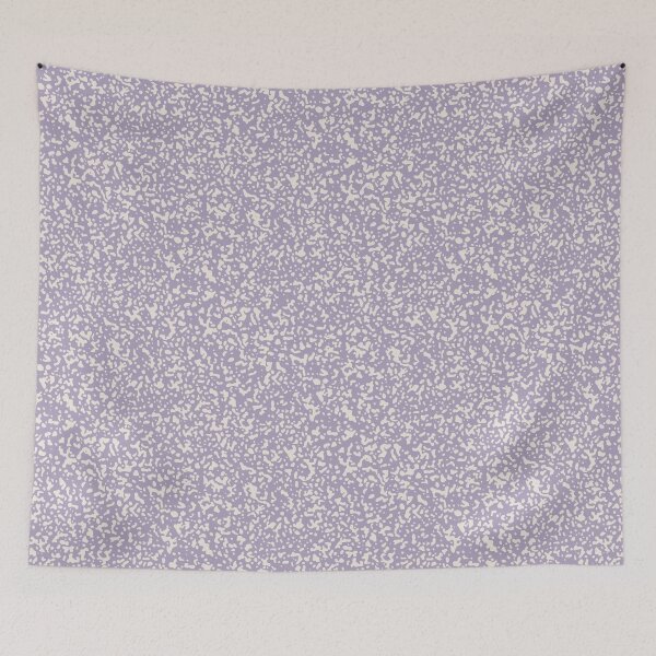 Item preview, Stippled Speckles - Eggshell on Pastel Purple designed and sold by Megs Lang.