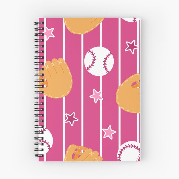 Item preview, Baseball Pinstripe Pink Girls Sports designed and sold by SamAnnDesigns.
