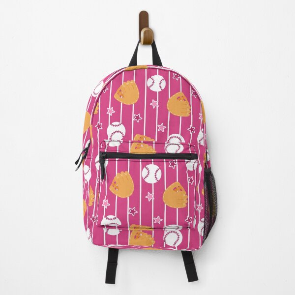 Item preview, Baseball Pinstripe Pink Girls Sports designed and sold by SamAnnDesigns.
