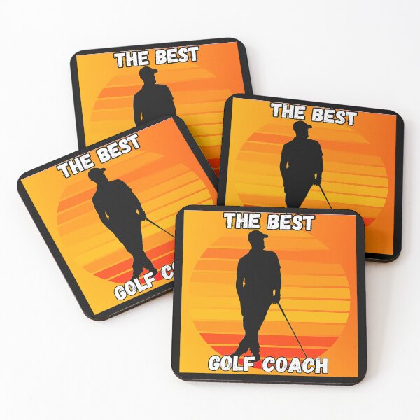 Item preview, The Best Golf Coach - Retro Golfing Design designed and sold by TGAL2.