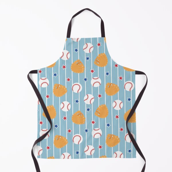 Item preview, Baseball Pinstripe Light Blue Baby Sports designed and sold by SamAnnDesigns.