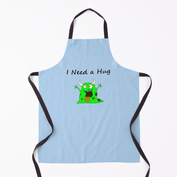 Item preview, I Need a Hug Cute Blob Monster Light-Color designed and sold by TinyStarAmerica.