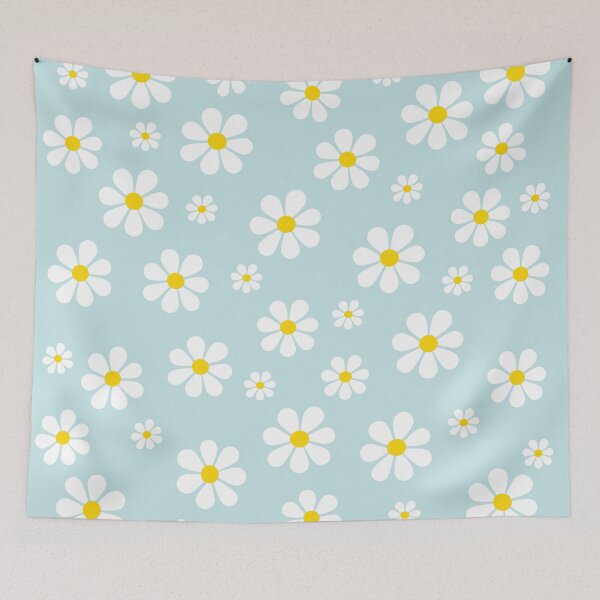 Item preview, Retro Daisies 3 designed and sold by Tanya C  Smith.