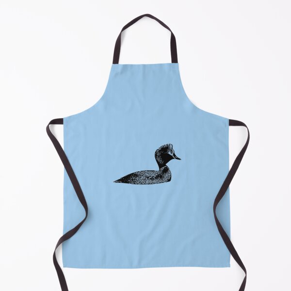 Item preview, Horned Grebe Black Design  designed and sold by designsasstultd.
