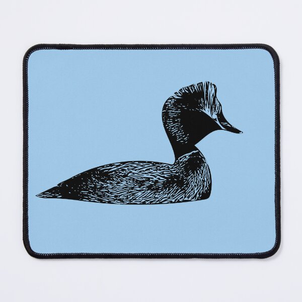 Item preview, Horned Grebe Black Design designed and sold by designsasstultd.