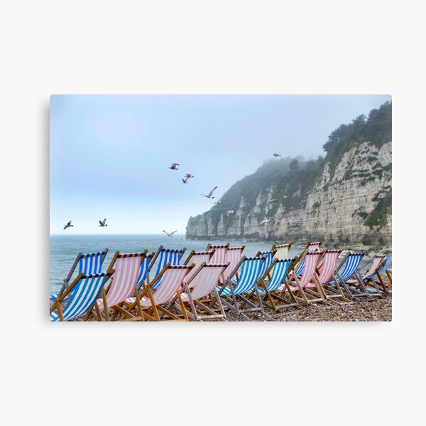Item preview, Empty Deckchairs at Beer Devon designed and sold by Dorset Girl.