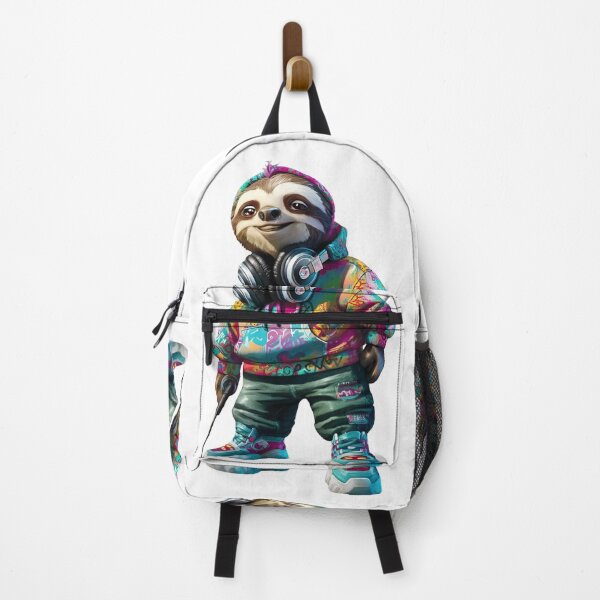 Item preview, Cute Sloth in Hip Hop Outfit designed and sold by najega911.