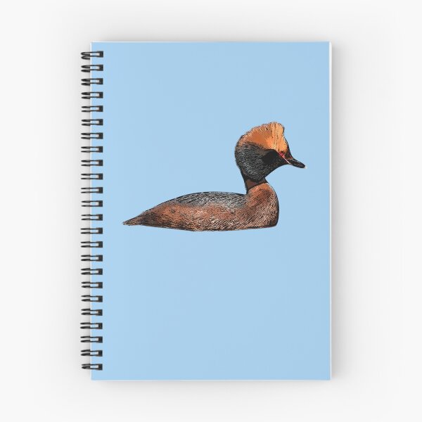 Item preview, Horned Grebe Black Alternate Design  designed and sold by designsasstultd.