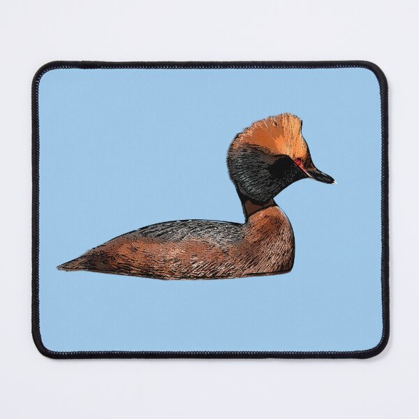 Item preview, Horned Grebe Black Alternate Design designed and sold by designsasstultd.