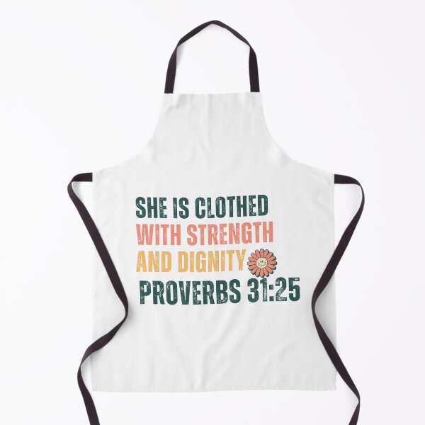 Item preview, She is clothed with Strength and Dignity Proverbs 31 designed and sold by ebocraft.