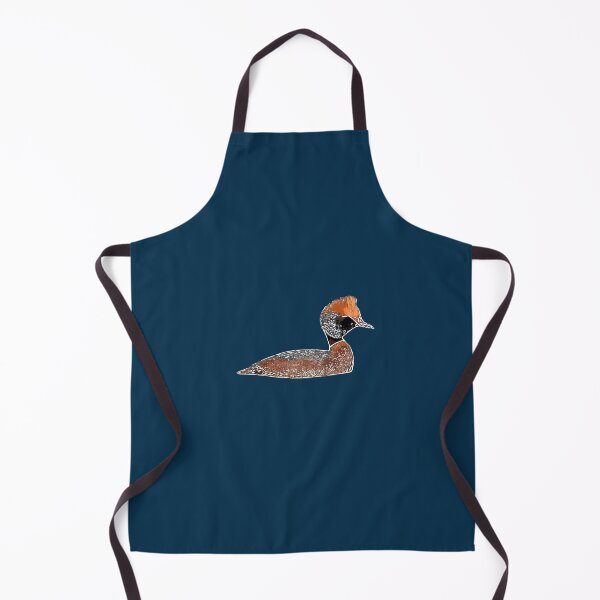 Item preview, Horned Grebe White Alternate Design  designed and sold by designsasstultd.