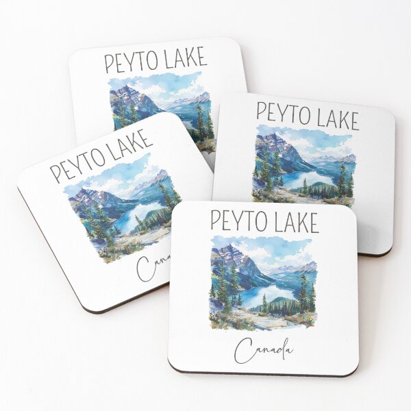 Item preview, Watercolor Design of Peyto Lake - Canada  designed and sold by Sketch-Shack.
