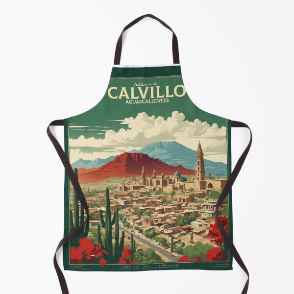 Item preview, Calvillo Aguascalientes Magic Town Mexico Vintage Travel Tourism Poster designed and sold by TravelersGems.
