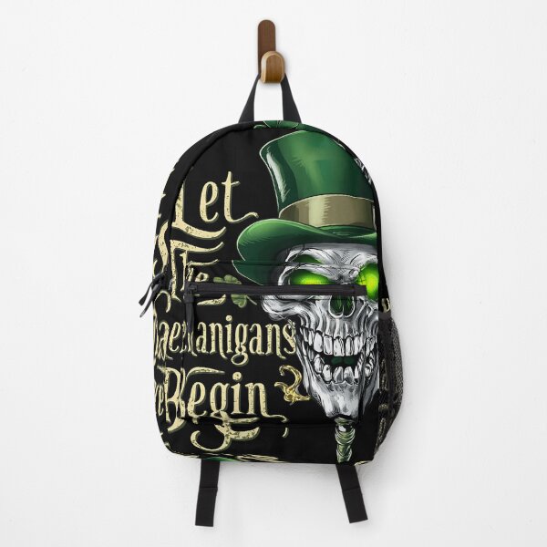 Item preview, Let The Shenanigans Begin St. Patrick's Day Skull designed and sold by najega911.
