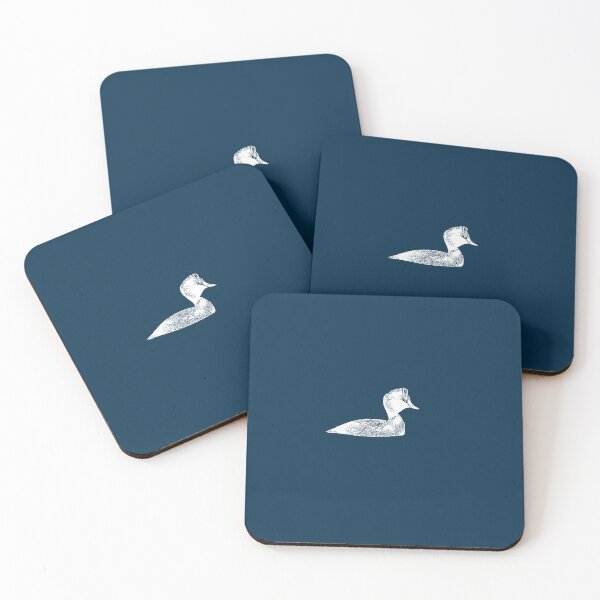 Item preview, Horned Grebe White Design  designed and sold by designsasstultd.