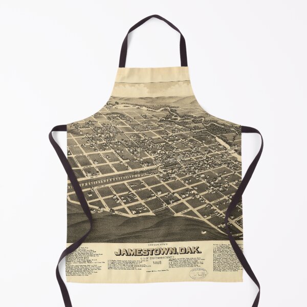 Item preview, Jamestown, Dakota del Norte (1883) designed and sold by allhistory.