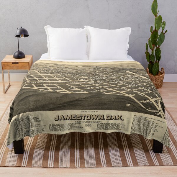 Item preview, Jamestown, Dakota del Norte (1883) designed and sold by allhistory.