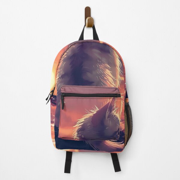 Item preview, Cute Cartoon Cat watching the Sunset designed and sold by CatsAndDogs-TF.