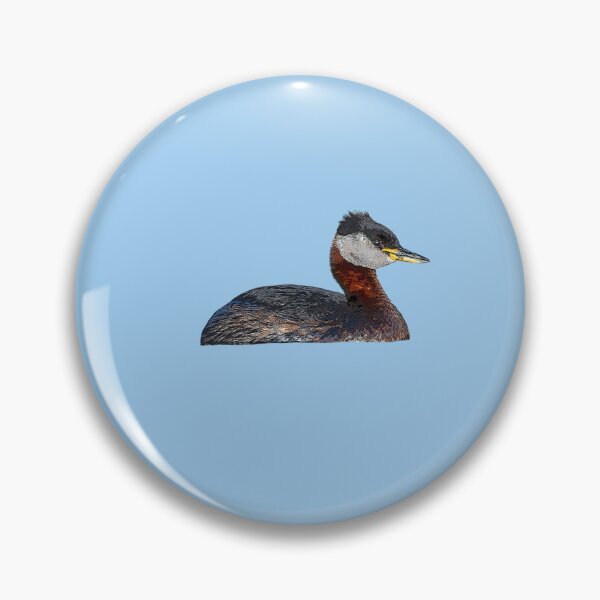 Item preview, Red-Necked Grebe Color Design  designed and sold by designsasstultd.