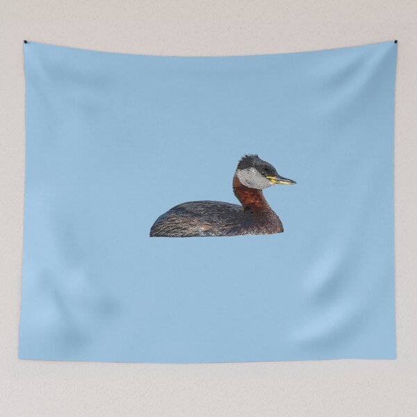 Item preview, Red-Necked Grebe Color Design  designed and sold by designsasstultd.