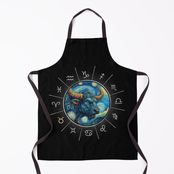 Item preview, ZODIAC Taurus - Astrological TAURUS - TAURUS - ZODIAC sign - Van Gogh style - 5 designed and sold by ArtProjectShop.