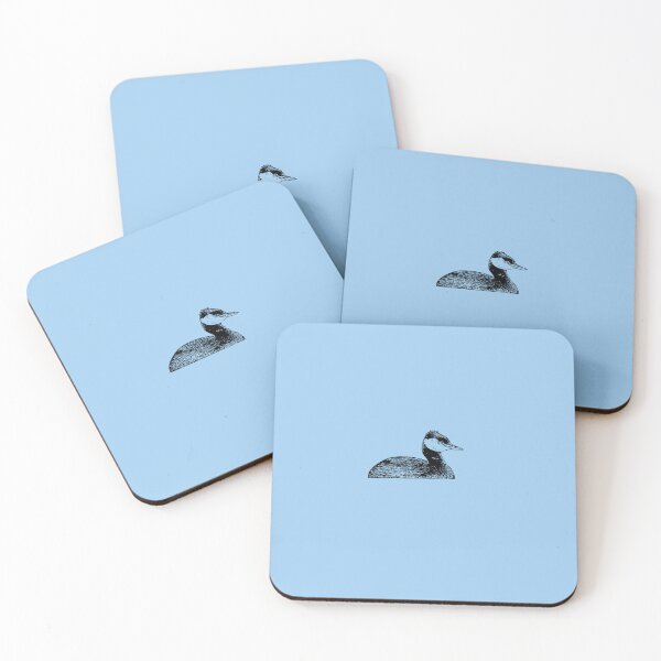 Item preview, Red-Necked Grebe Black Design  designed and sold by designsasstultd.
