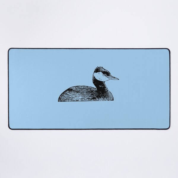 Item preview, Red-Necked Grebe Black Design designed and sold by designsasstultd.