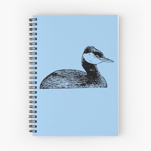 Item preview, Red-Necked Grebe Black Design  designed and sold by designsasstultd.