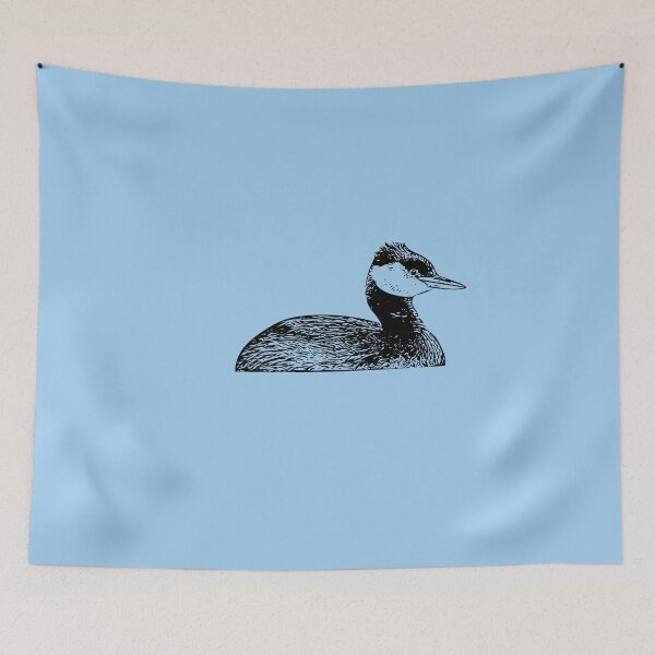 Item preview, Red-Necked Grebe Black Design  designed and sold by designsasstultd.