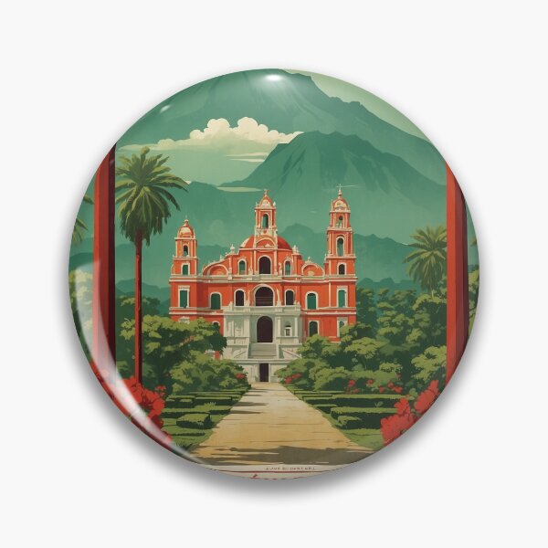 Item preview, Coscomatepec Veracruz Magic Town Mexico Vintage Travel Tourism Poster  designed and sold by TravelersGems.
