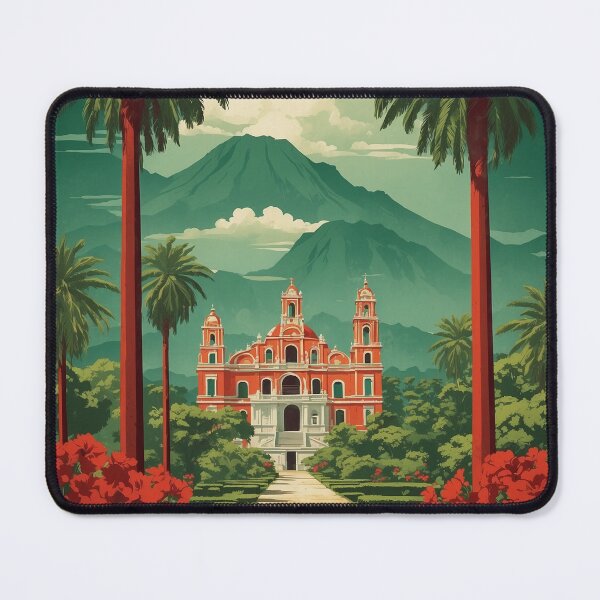 Item preview, Coscomatepec Veracruz Magic Town Mexico Vintage Travel Tourism Poster designed and sold by TravelersGems.