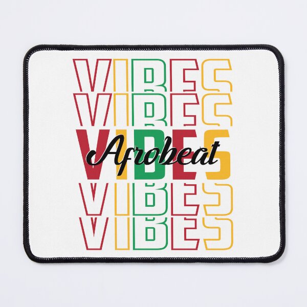 Item preview, Afrobeat Vibes African Music | Pan-African Colors Text designed and sold by PearlMoonGrapes.