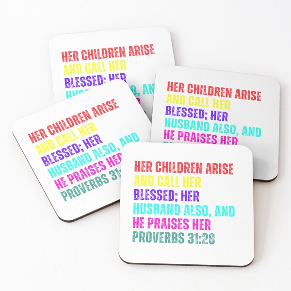 Item preview, Her Children Arise and Call Her Blessed; Her Husband Also, and He Praises Her designed and sold by ebocraft.