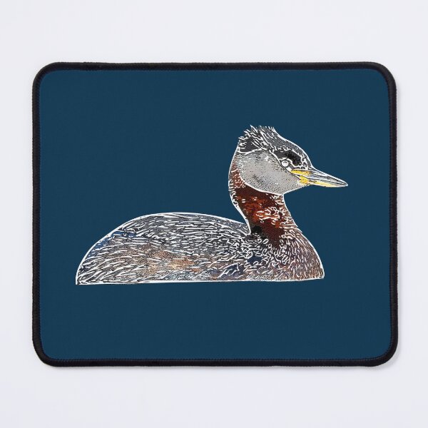 Item preview, Red-Necked Grebe White Alternate Design  designed and sold by designsasstultd.