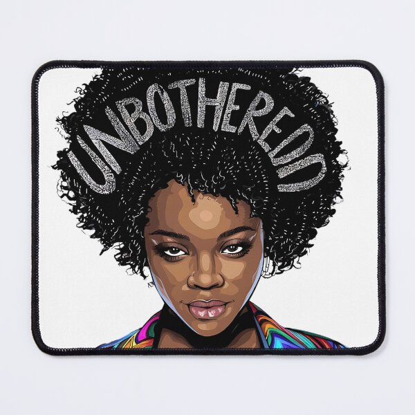 Item preview, Unbothered Black Pride empowered Unapologetic Afro African American Women  designed and sold by najega911.