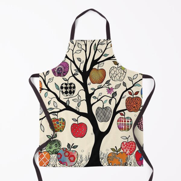 Item preview, Colorful Patchwork Apple Tree: Unique and Artistic Design for Nature and Fruit Lovers - Perfect for Wall Art and Personal Accessories designed and sold by David Balzen.