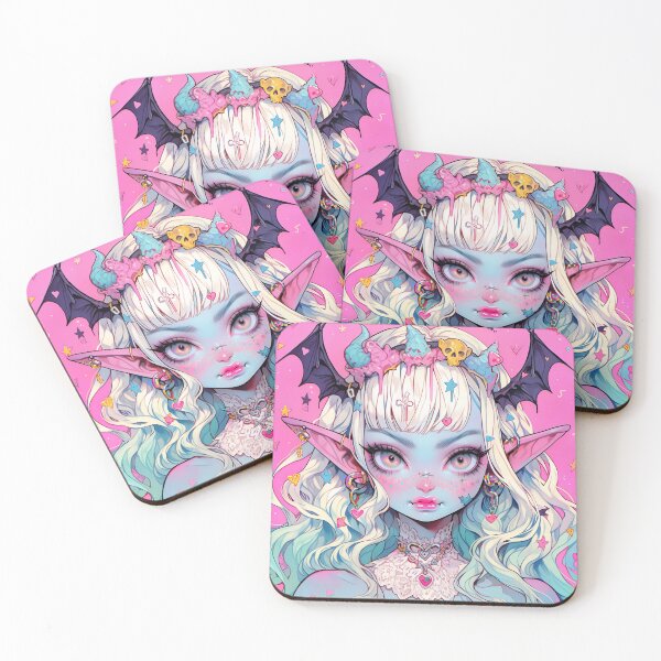 Item preview, Echanted Pastel Fantasy Anime Girl designed and sold by bubblegoth.