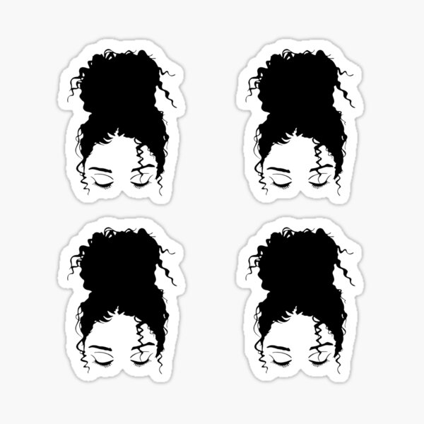 Item preview, Curly hair woman Collection designed and sold by DeepJo.