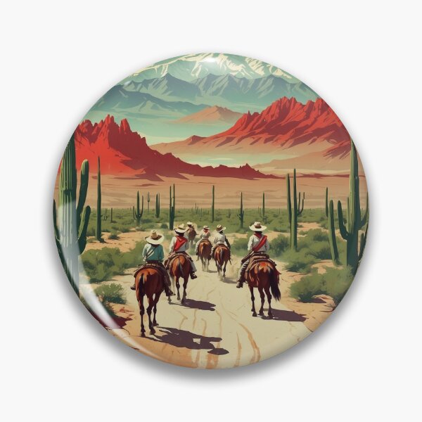 Item preview, Cuatro Cienegas Coahuila Magic Town Mexico Vintage Travel Tourism Poster  designed and sold by TravelersGems.