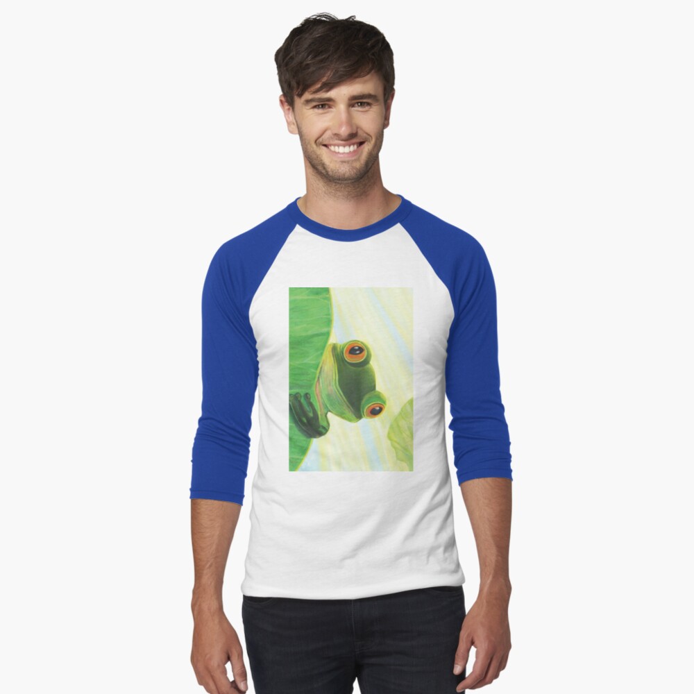 Item preview, Baseball ¾ Sleeve T-Shirt designed and sold by ArtJuliaDoria.