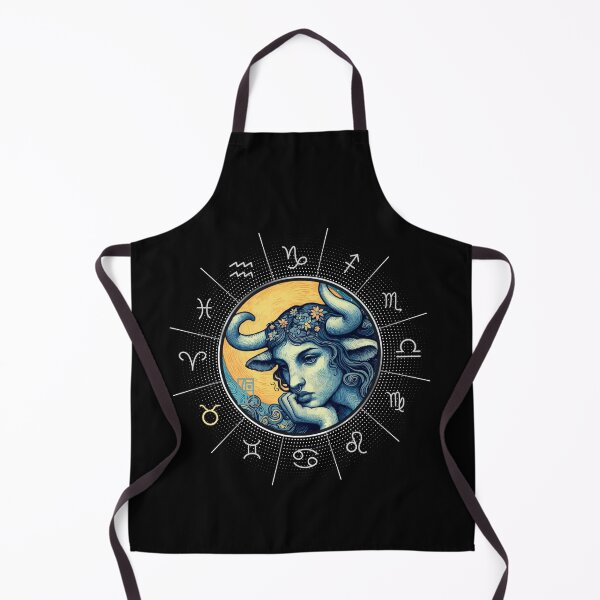 Item preview, ZODIAC Taurus - Astrological TAURUS - TAURUS - ZODIAC sign - Van Gogh style - 8 designed and sold by ArtProjectShop.
