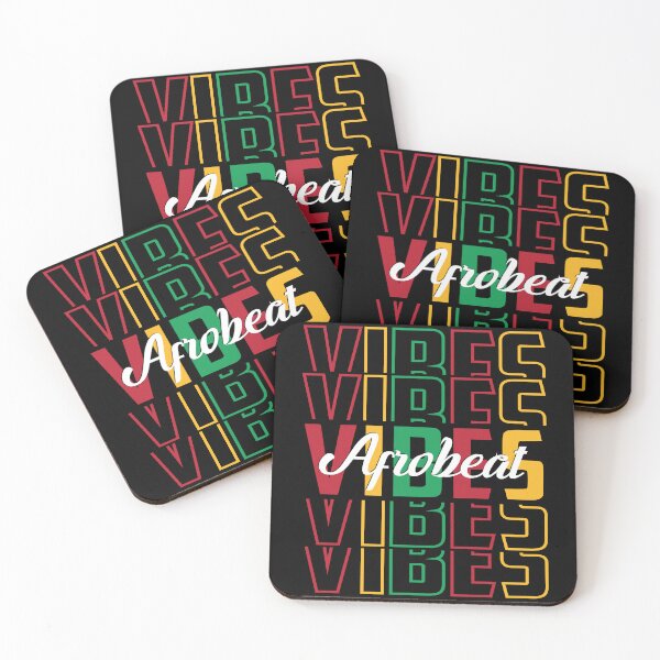 Item preview, Afrobeat Vibes African Music | Pan-African Colors Text - Black designed and sold by PearlMoonGrapes.
