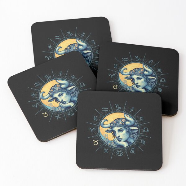 Item preview, ZODIAC Taurus - Astrological TAURUS - TAURUS - ZODIAC sign - Van Gogh style - 9 designed and sold by ArtProjectShop.
